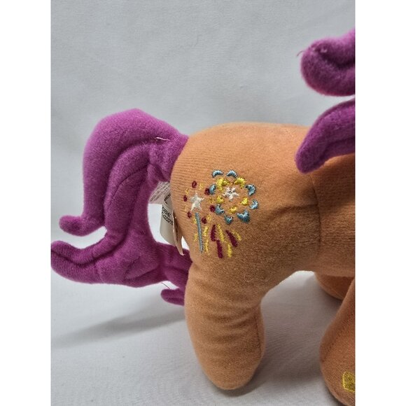 6" MY LITTLE PONY 2004 NANCO  Sparkleworks HASBRO STUFFED ANIMAL PLUSH PINK HAIR - Picture 3 of 11